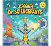 The Amazing Adventures of Dr. Sciencepants storybooks: A Hilarious Cartoon Story book About a Brilliant Scientist, Time-Traveling Toast, Sneezing ... Learning Adventurefor Curious Kids Ages 4-8