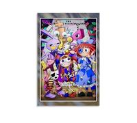 The Amazing Digital Circus - Pósteres impermeables para pared, impresión en casa, a prueba de humedad, fácil de instalar y resistente a la decoloración, estilo sin marco, 50 x 75 cm