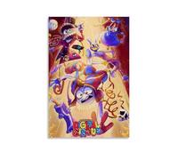 The Amazing Digital CircusOil Painting Canvas Printing Waterproof and Stain Suitable for any decorative style of Bedroom Living Room OfficeUnframe-style20x30cm (20x30cm)