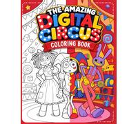 The Amazing Digital Coloring Book: Fun and Easy Designs, 110 Single-Sided Pages, A Magical Coloring Adventure for Kids, Large 8.5 x 11 Inch