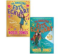 The Amazing Edie Eckhart Series Collection 2 Books Set By Rosie Jones (The Amazing Edie Eckhart, The Big Trip)
