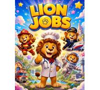 The Amazing Lion Jobs Coloring Book for Kids: 30 Fun Career Adventures with Leo the Lion - Ages 2-8 (Animal Jobs Coloring Series)