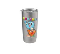The Amazing World of Gumball Spray Vaso térmico de acero inoxidable de doble pared