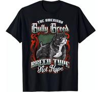 The American Bully Breed Breed Type Not Hype Exotic Bulldog T-Shirt Black 3XL