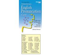 The American English Pronunciation Card: A Review of Sounds and Stress Patterns