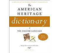 The American Heritage Dictionary of the English (text only) by B.A.H.Dictionaries