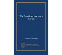 The American live stock market
