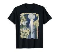 The Amida Falls Hokusai Vintage Retro Arte japonés Camiseta