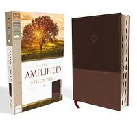 The Amplified Study Bible, Leathersoft, Brown, Thumb Indexed: Amplified Study Bible, Brown, Imitation Leather, Ribbon Marker, Large Print