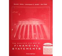 The Analysis and Use of Financial Statements, Solutions Manual