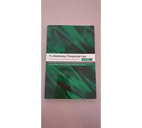 The Anatomy of Corporate Law: A Comparative and Functional Approach