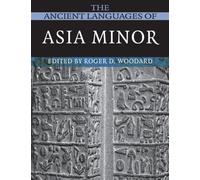 The Ancient Languages of Asia Minor Paperback