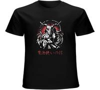 The Ancient Magus Bride Mens T-Shirt Printed Graphic Top Unisex tee Black XL