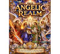 The Angelic Realm: 25 Sacred Fantasy Coloring Pages Featuring Archangels and the Heavenly Host