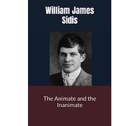 The Animate and the Inanimate