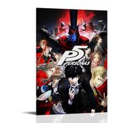 The Animation Persona 5 Póster de Anime Pintura Decorativa Lienzo Arte de Pared Salón Póster Dormitorio Pintura, Arte de Pared Impresión de Imagen Moderna Decoración de Habitación Familiar 08 x 12