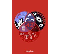 The Answer To Everything Notebook: Diary, Matte Finish Cover, Planner, Journal, 6x9 120 Pages, Lined College Ruled Paper