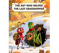 The Ant Who Helped the Lazy Grasshopper: A Heartwarming Moral Story Book for Kids Ages 6-8 About Hard Work, Kindness & Responsibility