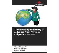 The antifungal activity of extracts from Thymus vulgaris L leaves