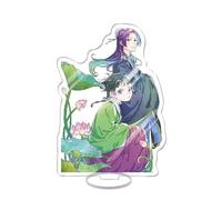 The Apothecary Diaries - Figura de Maomao de anime, figura acrílica de pie de doble cara, adorno de escritorio, modelo de exhibición de 15 cm, decoración de escritorio