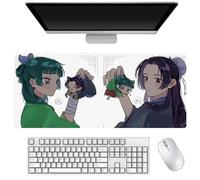 The Apothecary Diaries Maomao - Alfombrilla de mouse grande con estampado de anime, 400 x 900 mm, alfombrilla de ratón de goma antideslizante para computadora portátil