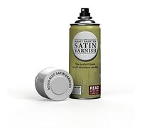 The Army Painter, Colour Primer Aegis Suit Satin Varnish, 400 ml Pintura Modelismo Spray Barniz Satinado Aegis Suit - Imprimacion Plastico Miniaturas para Warhammer Figuras y D&D Miniatures