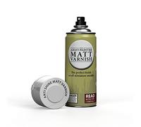 The Army Painter, Colour Primer Anti Shine Matt Varnish, 400 ml Pintura Modelismo Spray Barniz Mate Antibrillo- Imprimacion Plastico Miniaturas para Warhammer Figuras y D&D Miniatures