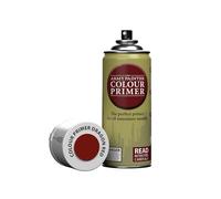 The Army Painter, Colour Primer Dragon Red, 400 ml Pintura Modelismo Spray Rojo Dragón - Imprimacion Plastico Miniaturas para Warhammer Figuras y D&D Miniatures