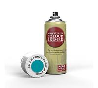 The Army Painter Colour Primer Hydra Turquoise, 400 ml Imprimación en aerosol acrílico, pintura en aerosol para imprimación en miniatura, juegos de rol de mesa, juegos de mesa y modelado