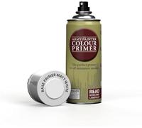The Army Painter, Colour Primer Matt White, 400 ml Pintura Modelismo Spray Blanco Mate - Imprimacion Plastico Miniaturas para Warhammer Figuras y D&D Miniatures