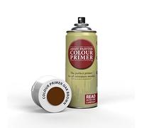 The Army Painter, Colour Primer Oak Brown, 400 ml spray acrílico | Imprimación marrón roble para pintar miniaturas de Warhammer y Dungeons and Dragons