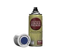 The Army Painter, Colour Primer Ultramarine Blue, 400 ml Pintura Modelismo Spray Azul Ultramarino - Imprimacion Plastico Miniaturas para Warhammer Figuras y D&D Miniatures