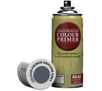 The Army Painter – Imprimación en spray para miniaturas Colour Primer Uniform Grey – 400 ml