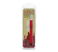 The Army Painter Hobby Knife, Bisturí con 5 hojas de repuesto, Mango con Mecanismo de Bloqueo Seguro, Herramienta para Modelado de Figuras Miniaturas, para Juego de Rol y Juego de Mesa