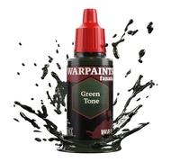 The Army Painter, Warpaint Fanatic Washes Acrílicos individuales de tono verde, pintura de pasatiempos en miniatura, pintura de calidad para juegos de guerra en miniatura