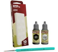 The Army Painter, Speed Palette, Speed Palette, DipIt Brush, Grim Black & Holy White