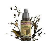 The Army Painter Speedpaint Hoard Bronze 2.0, Pintura Acrilica Individual De 18ml Solución De Pintura De Una Capa Para Tabletop Miniaturas Como Warhammer 40k y figuras de Dungeons and Dragons.