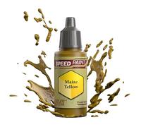 The Army Painter Speedpaint Maize Yellow 2.0, Pintura Acrilica Individual De 18ml Solución De Pintura De Una Capa para Tabletop Miniaturas como Warhammer 40k y Figuras de Dungeons and Dragons.