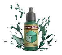 The Army Painter Speedpaint Thunderbird Blue 2.0, Pintura Acrilica Individual De 18ml Solución De Pintura De Una Capa Para Tabletop Miniaturas Como Warhammer 40k y figuras de Dungeons and Dragons.
