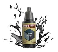 The Army Painter Speedpaint Tyrian Navy 2.0, Pintura Acrilica Individual De 18ml Solución De Pintura De Una Capa Para Tabletop Miniaturas Como Warhammer 40k y figuras de Dungeons and Dragons.