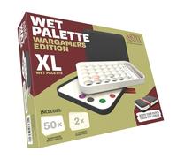 The Army Painter, Wargamers Edition XL Wet Palette, 50 hojas hidro | 50 hojas hidro, 2 esponjas hidro y espacio para pinceles, para pinturas acrílicas
