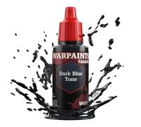 The Army Painter, Warpaint Fanatic Washes - Acrílicos individuales en tono azul oscuro, pintura de pasatiempos en miniatura, pintura de calidad para juegos de guerra en miniatura