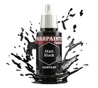 The Army Painter Warpaint Fanatics Pintura acrílica negra mate en miniatura con pintura de guerra fanáticos, pintura de calidad para juegos de guerra en miniatura