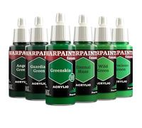 The Army Painter, Warpaints Fanatic Flexible Triad: Deep Greens 6x18ml