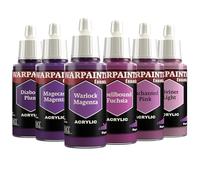 The Army Painter, Warpaints Fanatic Flexible Triad: Magentas 6 x 18 ml Pinturas Acrilicas, Magenta - Pintura Miniatura para D&D Miniatures & Warhammer Figuras