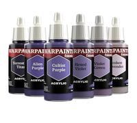 The Army Painter, Warpaints Fanatic Flexible Triad: Purples 6 x 18 ml Pinturas Acrilicas, Morado - Pintura Miniatura para D&D miniatures & Warhammer Figuras