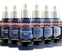 The Army Painter, Warpaints Fanatic Flexible Triad:Strong Pale Blues 6x18ml