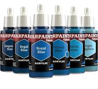 The Army Painter, Warpaints Fanatic Flexible Triad: Vivid Blues 6 x 18 ml Pinturas Acrilicas, Azul - Pintura Miniatura para D&D miniatures & Warhammer Figuras