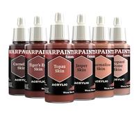 The Army Painter, Warpaints Fanatic Flexible Triad: Warm Skin Tones 6 x 18 Pinturas Acrilicas, Tonos de Piel Cálidos - Pintura Miniatura para D&D miniatures & Warhammer Figuras