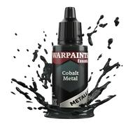 The Army Painter, Warpaints: Fanatic Metallics - Acrílicos individuales de metal cobalto, pintura de pasatiempos en miniatura, pintura de calidad para juegos de guerra en miniatura